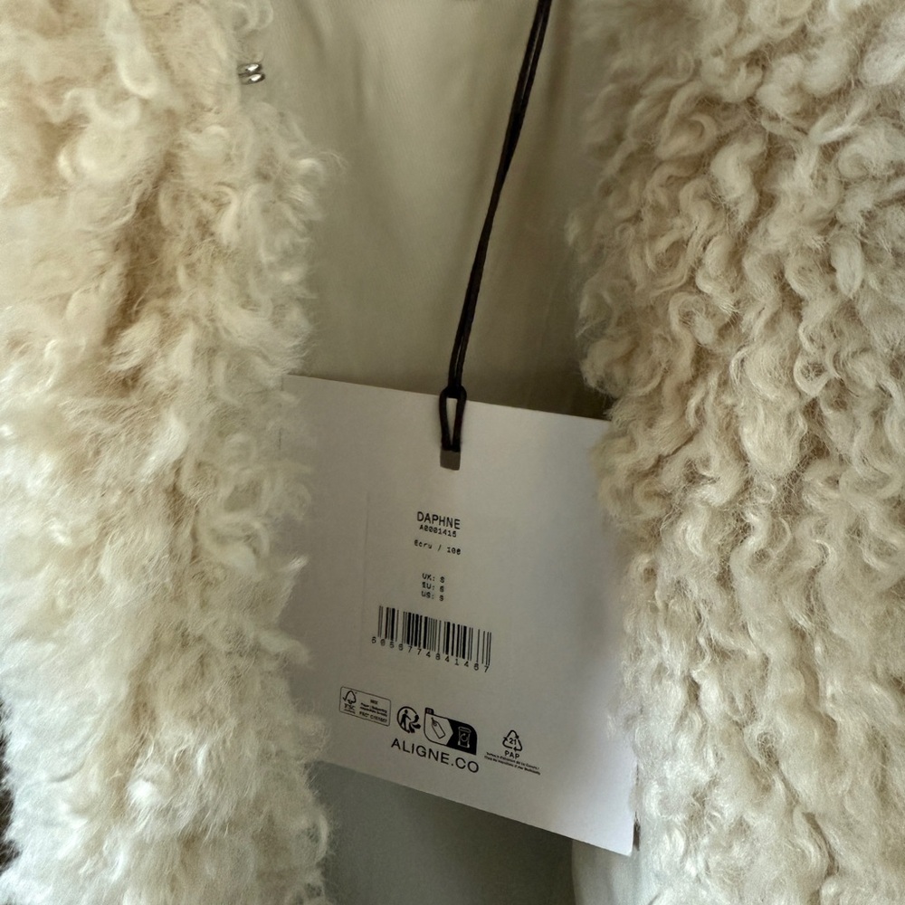 NWT ALIGNE DAPHNE BORG COAT - Picture 6 of 10
